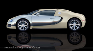 Illustration for article titled Bugatti Veyron 16.4 Centenaire: A Rainbow Of Silly
